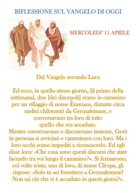 vange.oi|riflessioni sul vangelo di oggi.